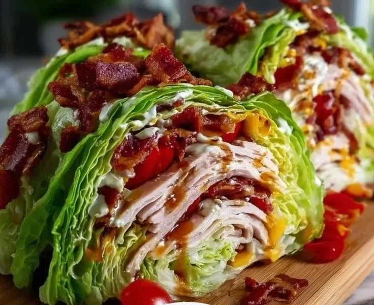 Turkey Club Lettuce Wraps