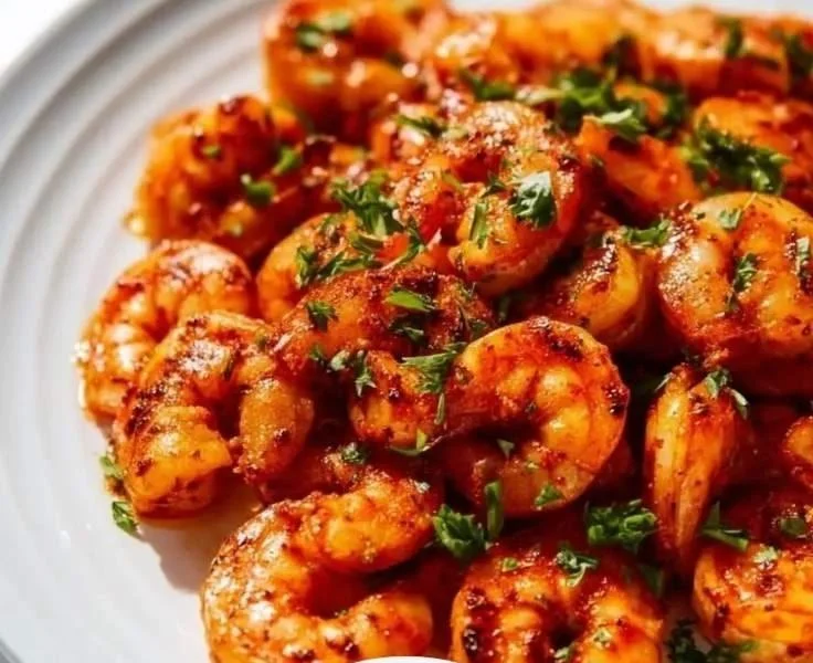 Garlic Paprika Shrimp Skillet