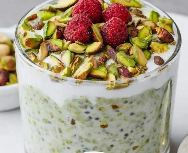 Pistachio Overnight Oats