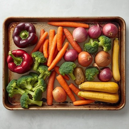 Roasted Vegetables on a Sheet Pan