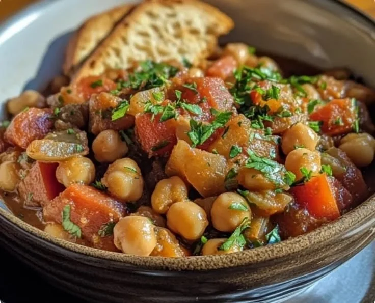 Slow Cooker Chickpea Stew