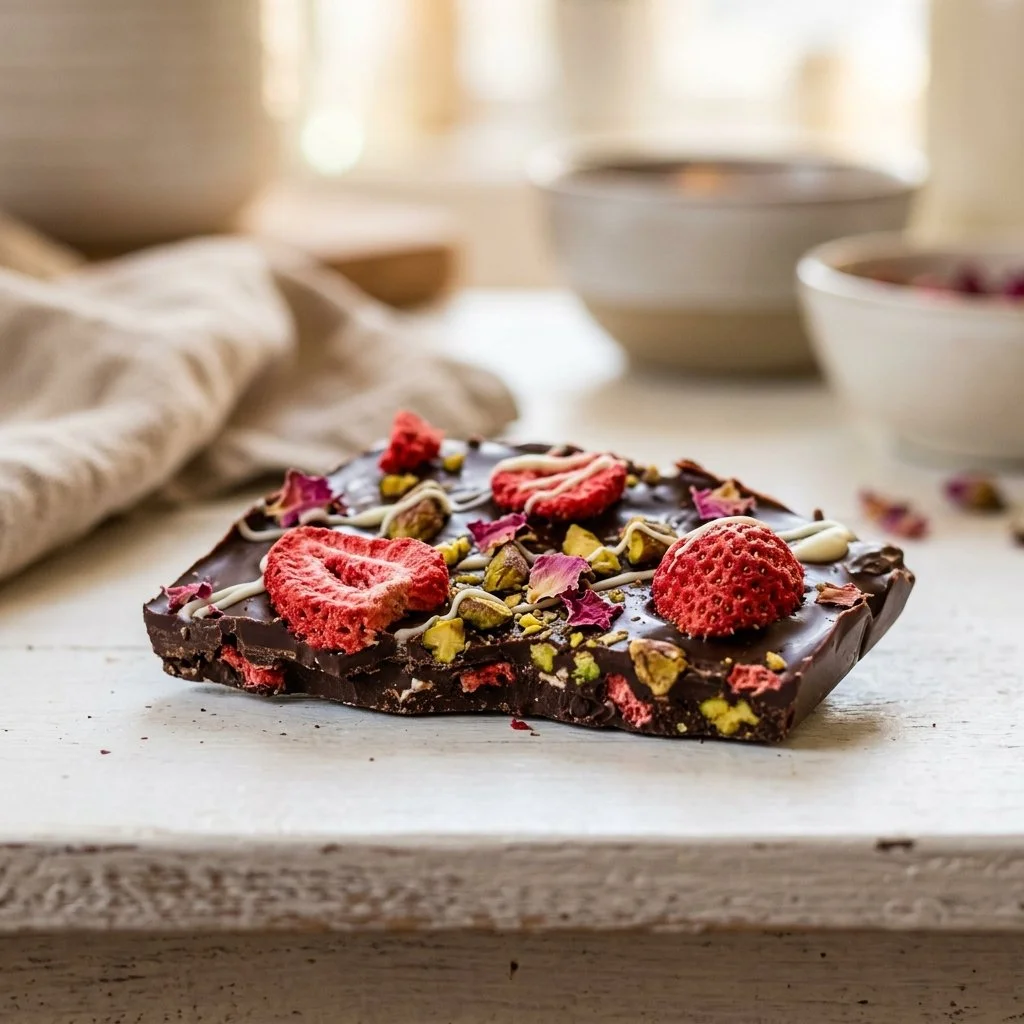 Strawberry Chocolate Bark