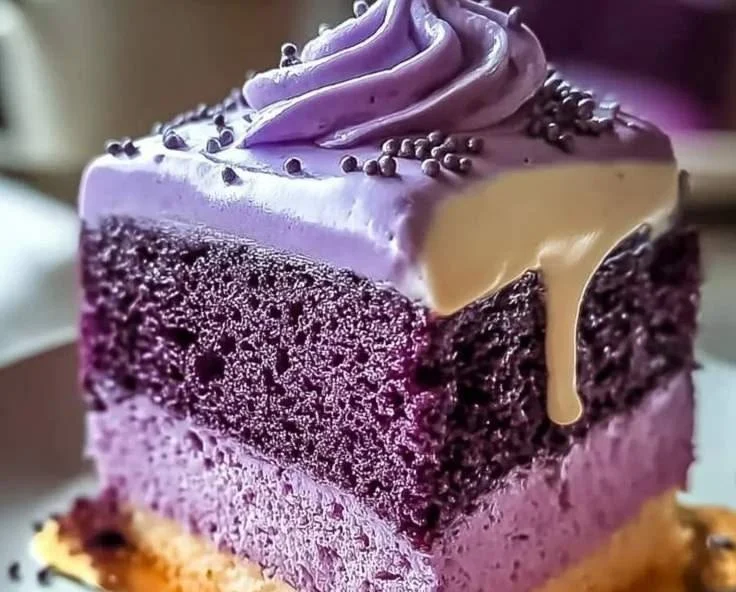 Ube Tres Leches Cake
