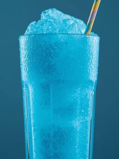 Viral Blue Raspberry Slushie
