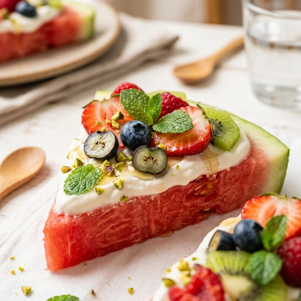 Watermelon Pizza Recipe