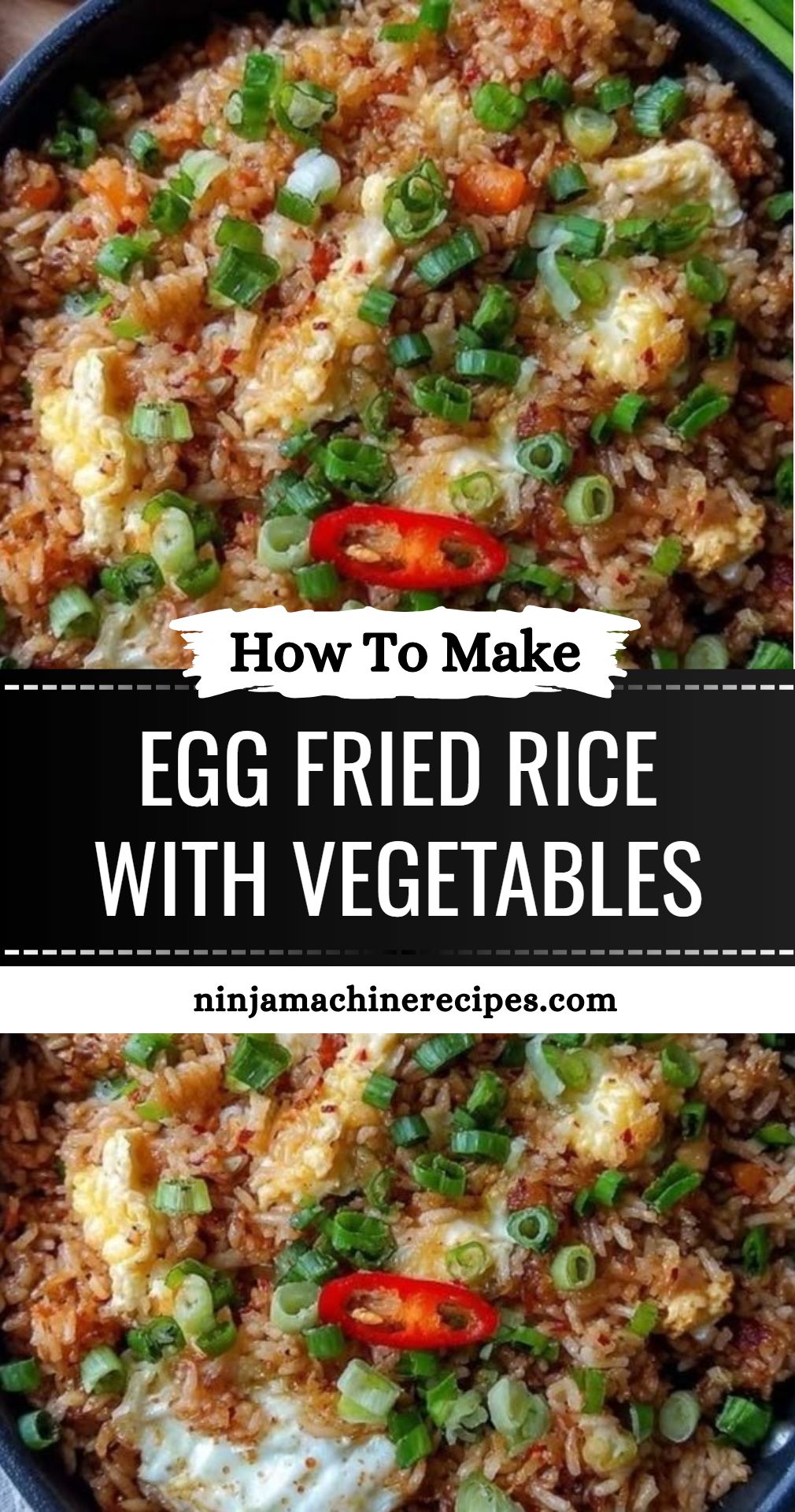 Egg Fried Rice With Vegetables