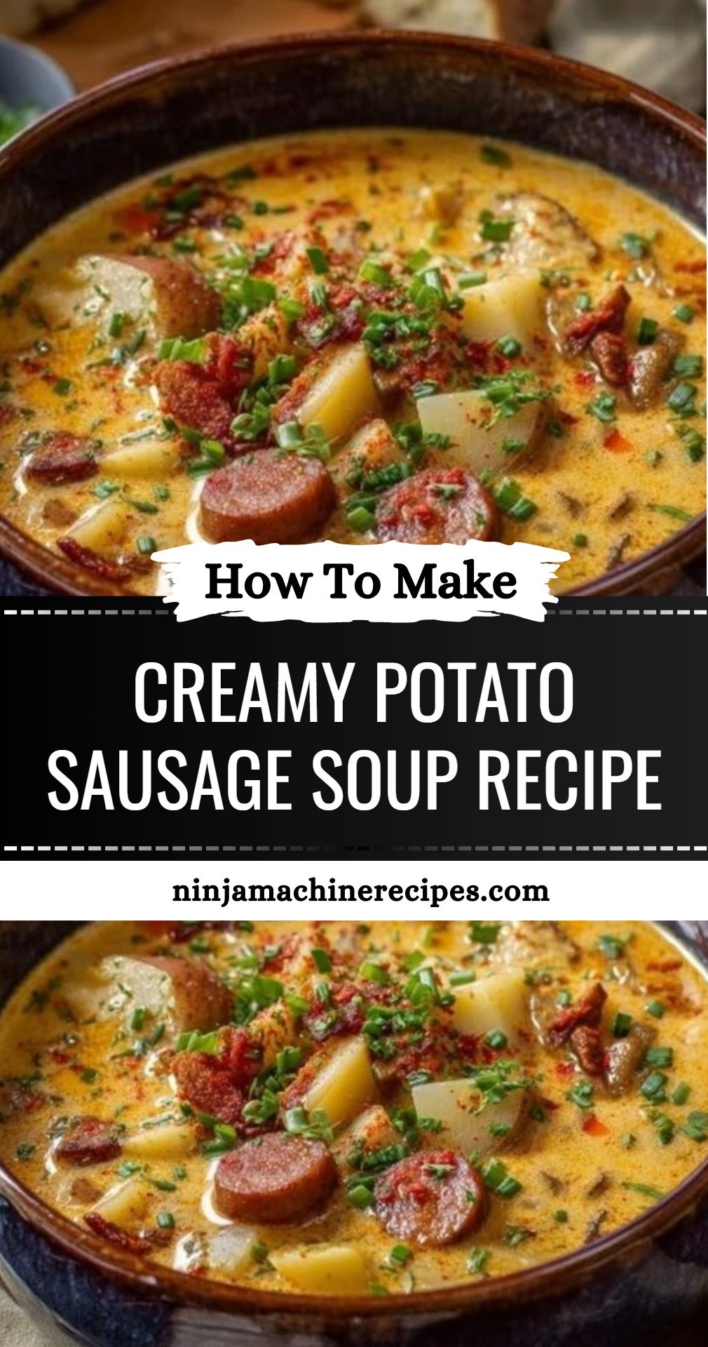 Creamy Potato Sausage Soup Recipe
