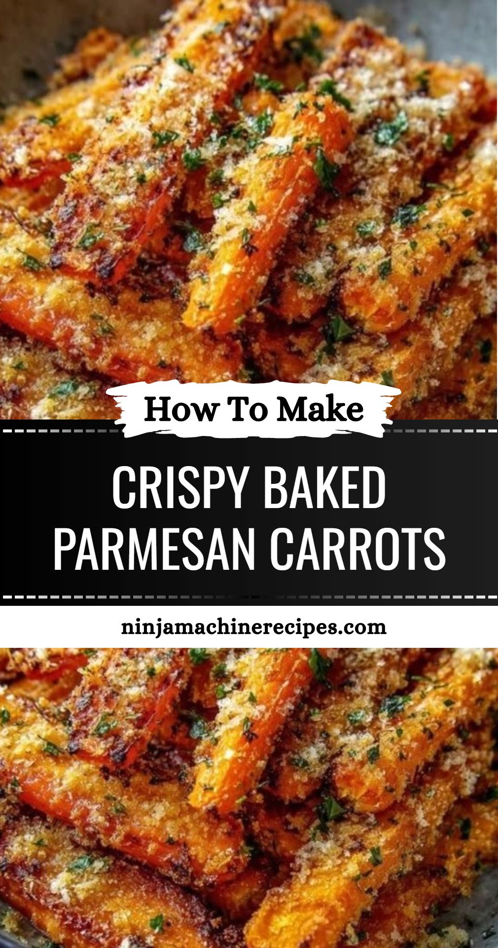Crispy Baked Parmesan Carrots