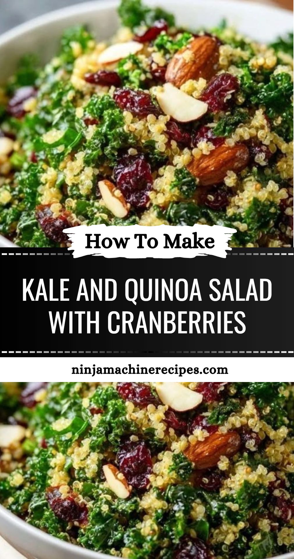 Kale Quinoa Salad With Cranberries