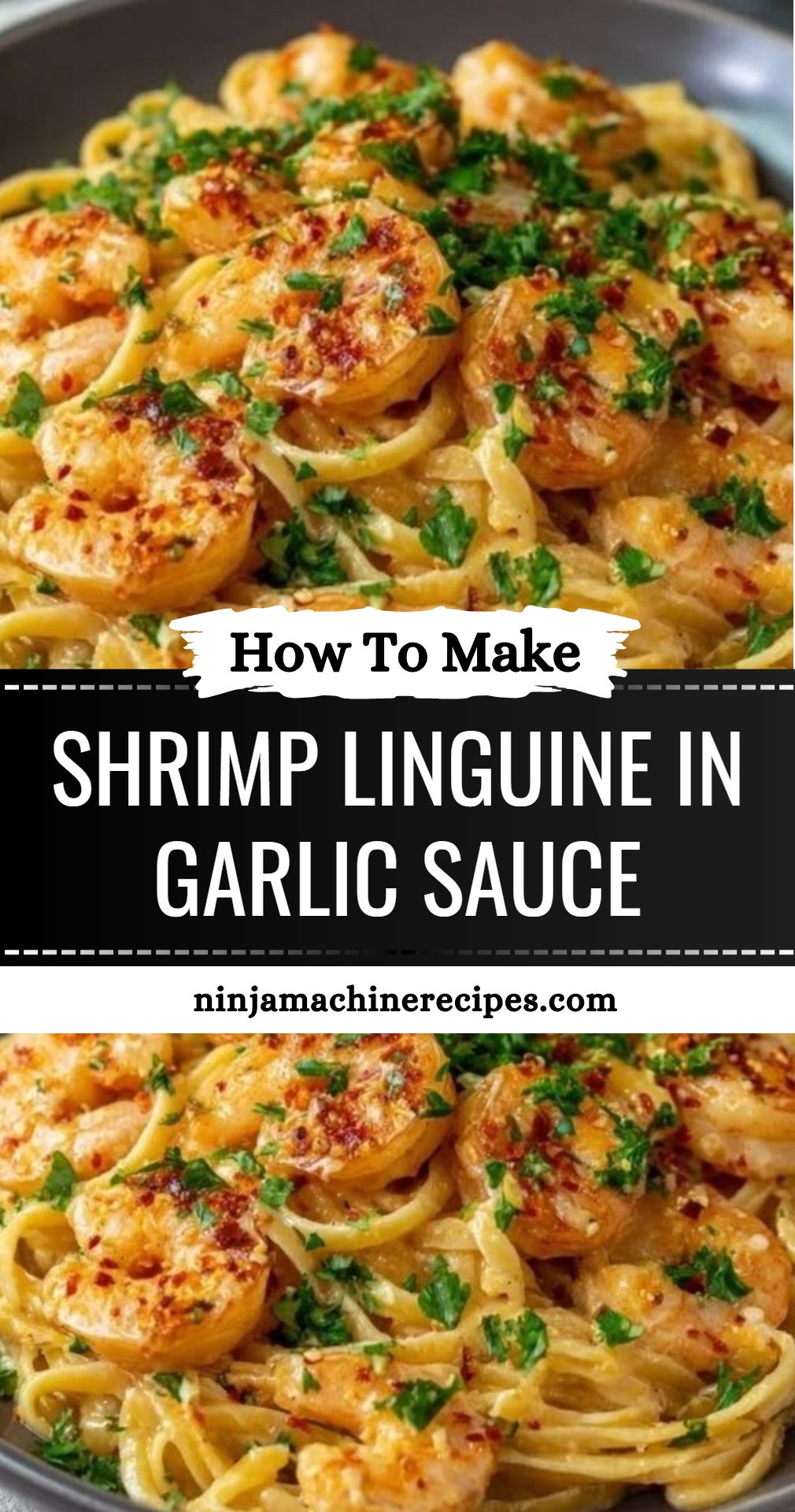 Shrimp Linguine Garlic Sauce