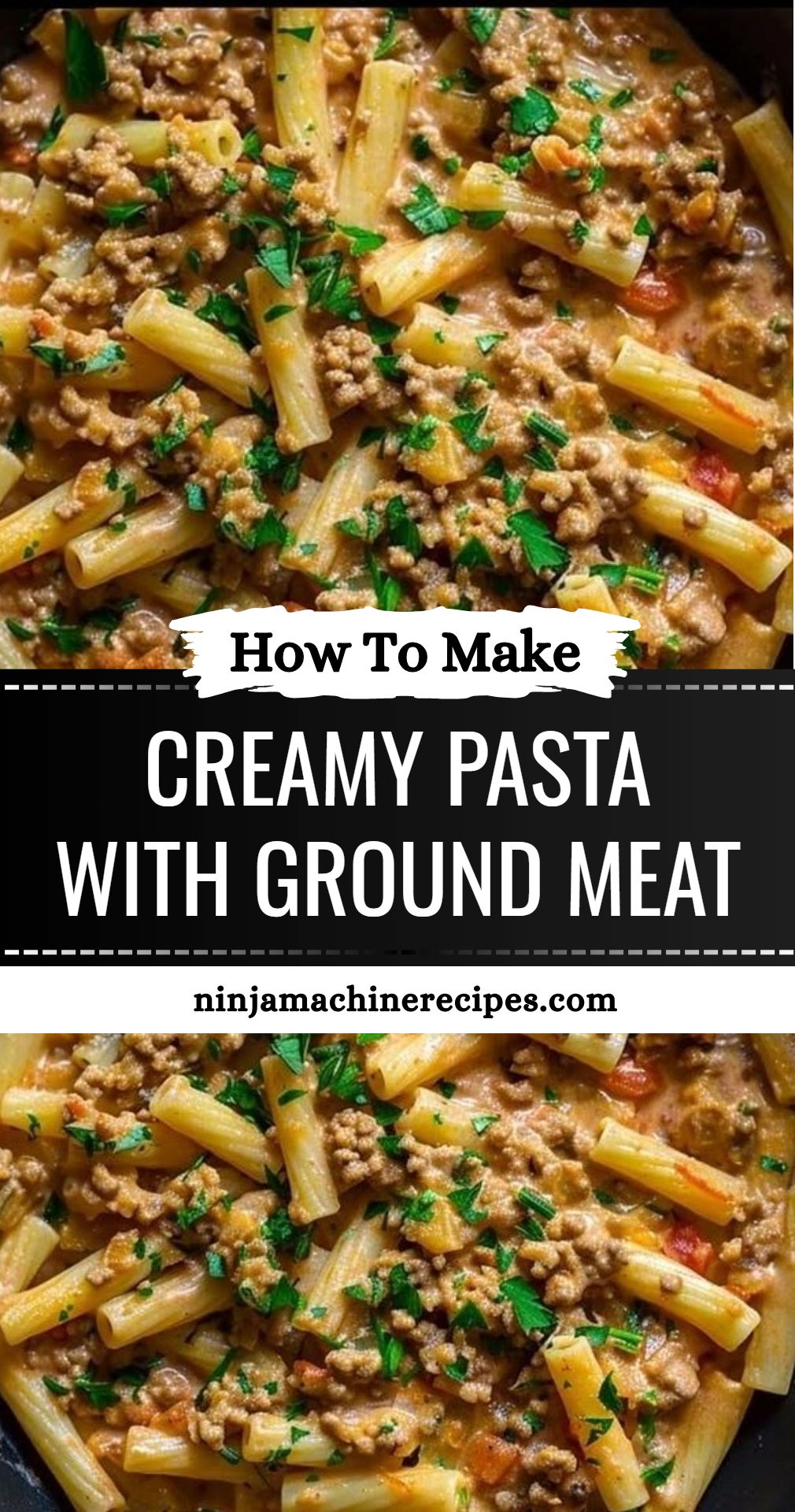Creamy Pasta With Ground Meat