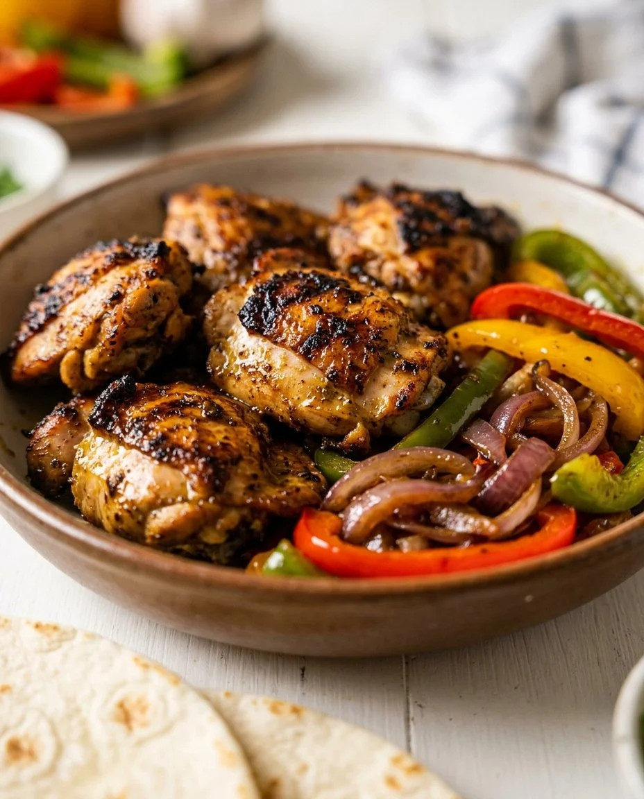 Blackstone Chicken Fajitas