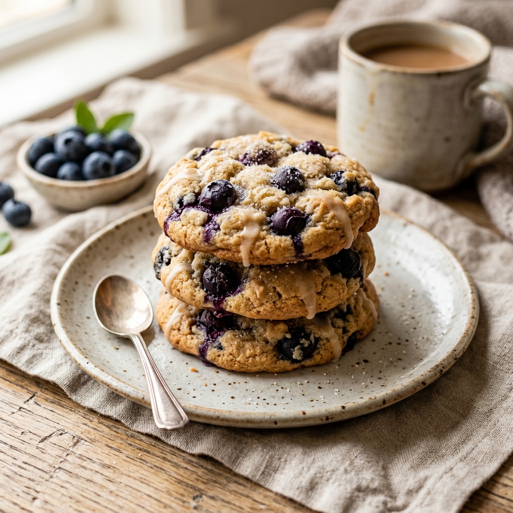 Blueberry Muffin Cookies