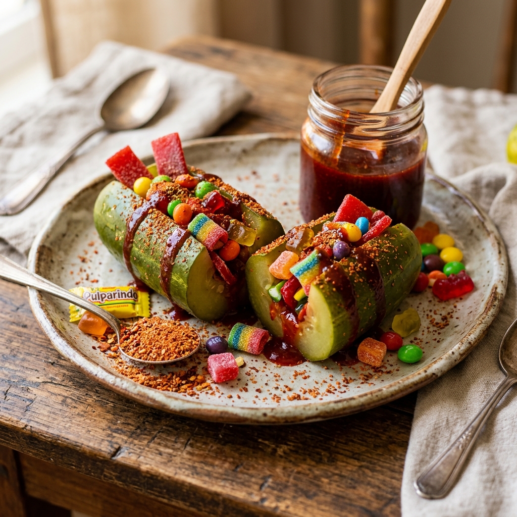Chamoy Pickle Kit Tajin Candy