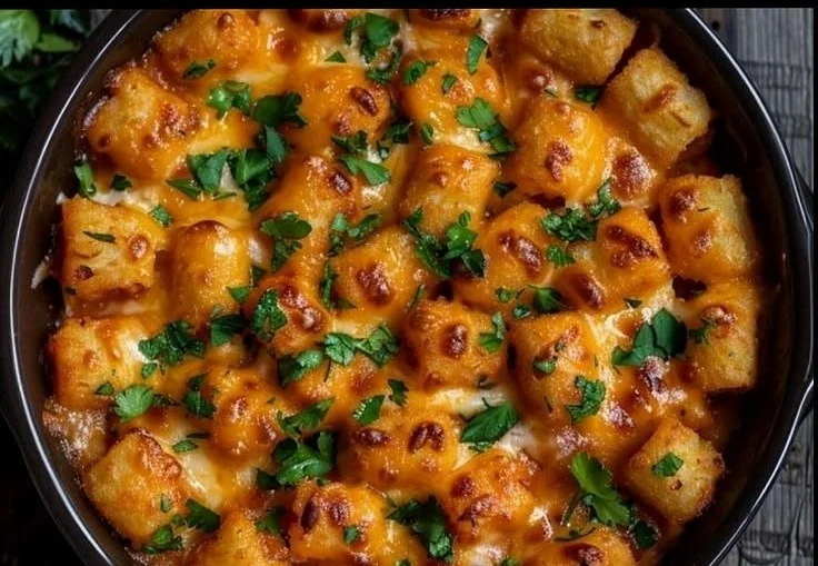 Cheesy Tater Tot Casserole