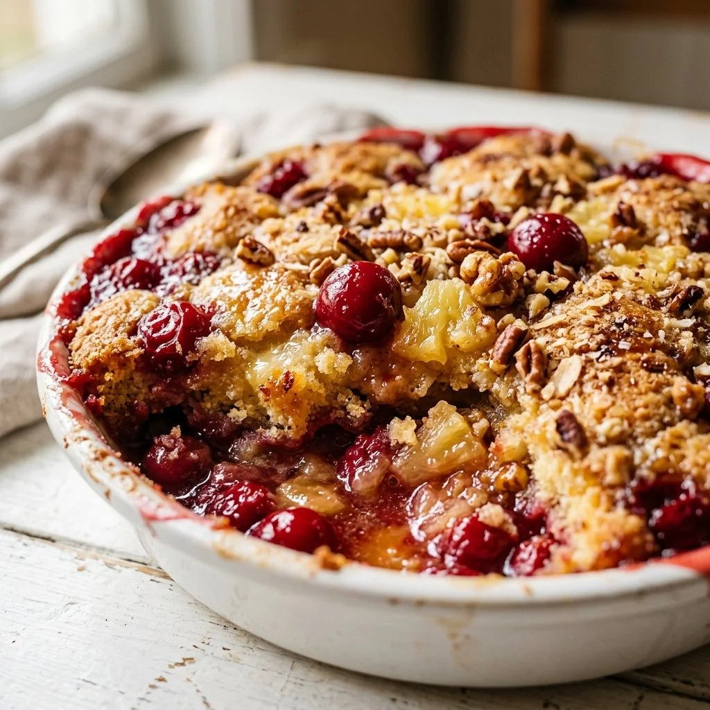Cherry Pineapple Dump Cake