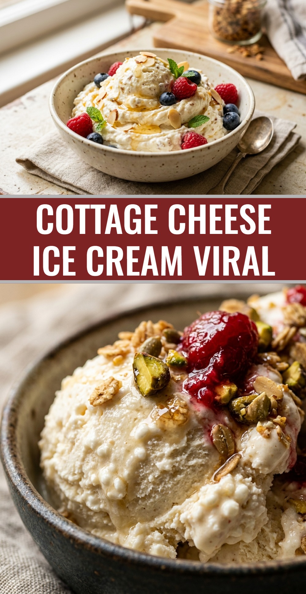 Cottage Cheese Ice Cream Viral