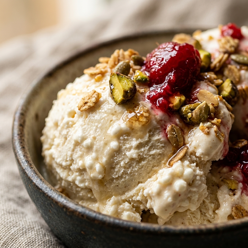 Cottage Cheese Ice Cream Viral