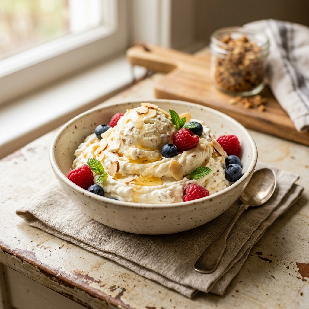 Cottage Cheese Ice Cream Viral
