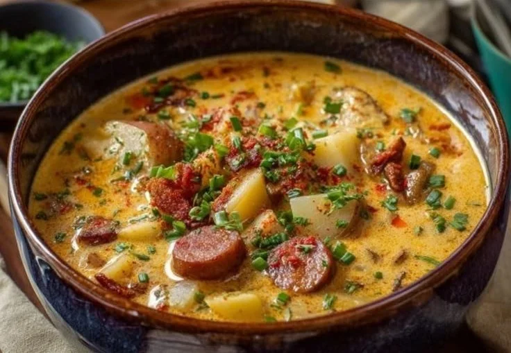 Creamy Potato Sausage Soup