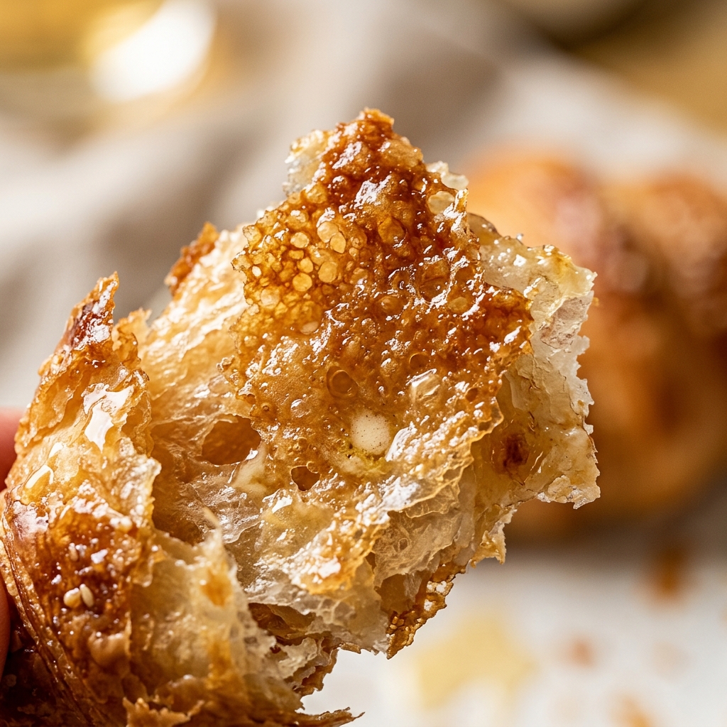 Crispy Rice Paper Croissant Hack