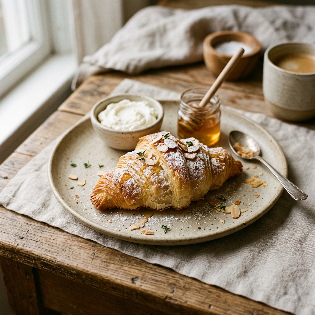 Crispy Rice Paper Croissant Hack