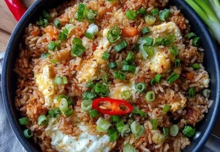 Fried Rice With Egg And Vegetables