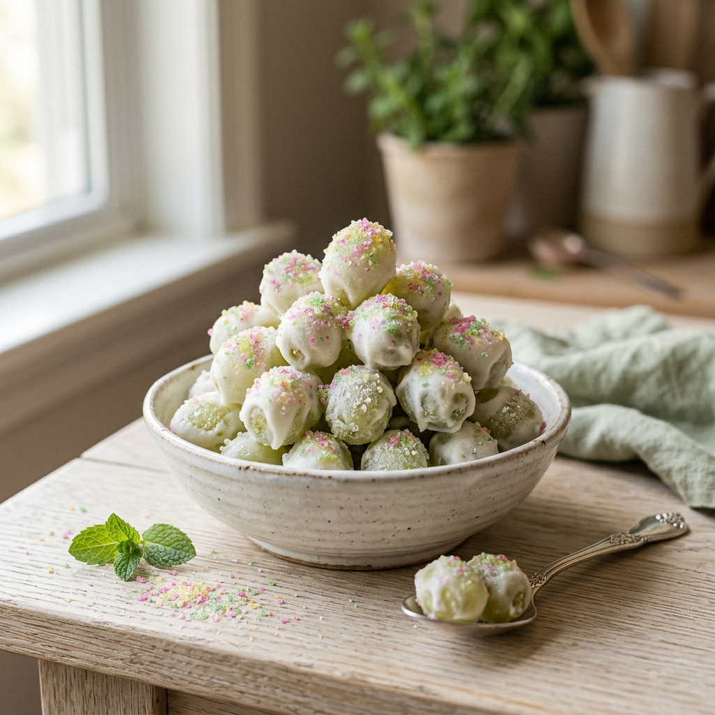Frozen Yogurt Covered Grapes Sour Candy