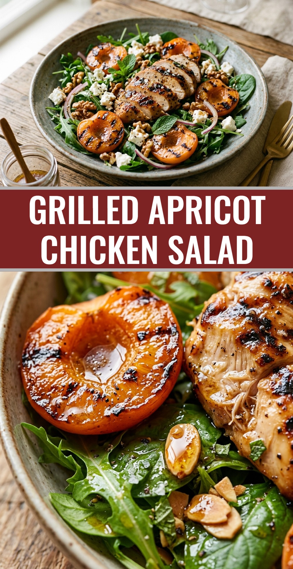 Grilled Apricot Chicken Salad