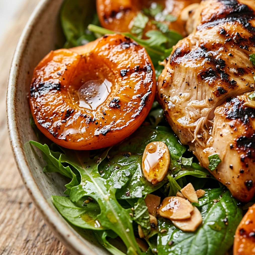 Grilled Apricot Chicken Salad