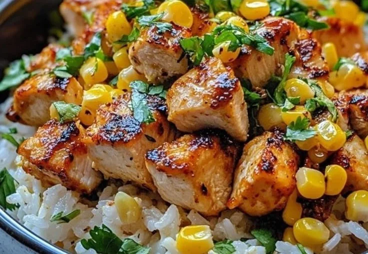 Grilled Chicken Rice Bowl