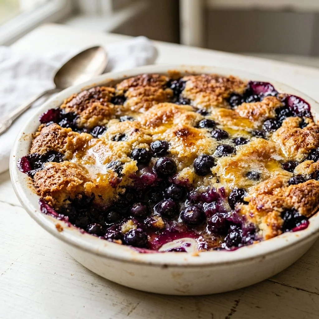 Lemon Blueberry Dump Cake Recipe