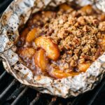 Peach Crisp Foil Pack Grill