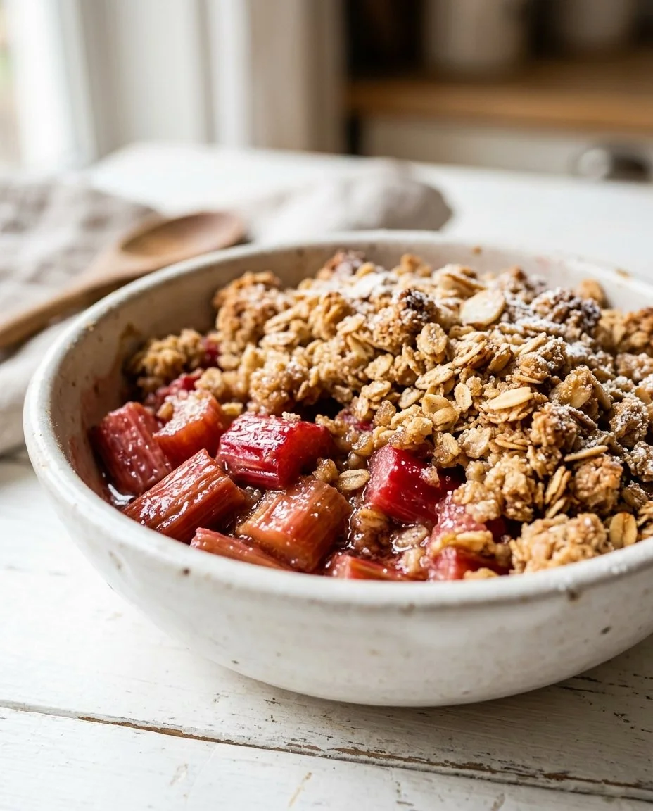 Rhubarb Crisp