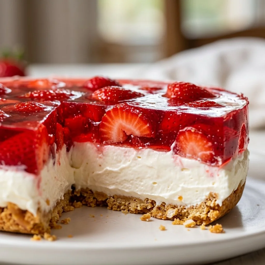 Strawberry Pretzel Salad Recipe