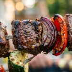 Summer Grilling Steak Kabobs 52g Protein