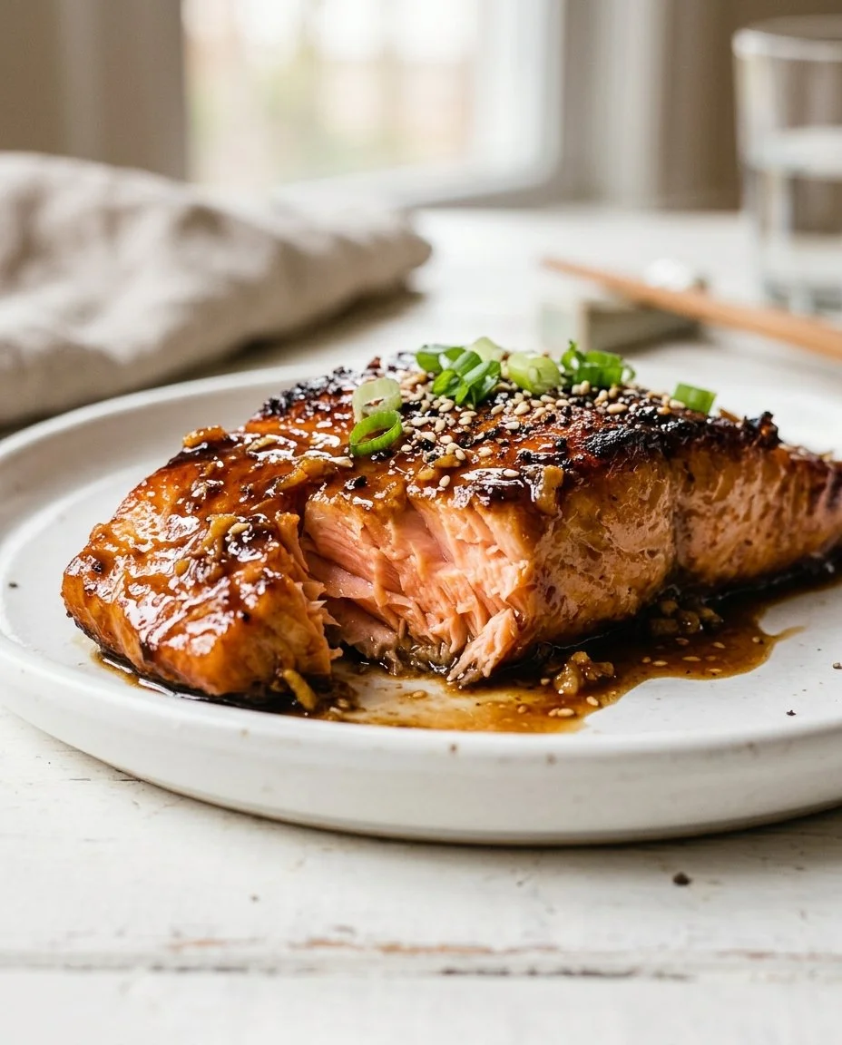 Teriyaki Salmon Recipe by Blackstone