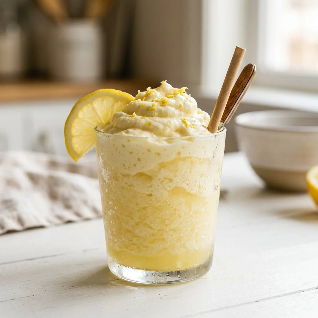 Whipped Lemonade Slush