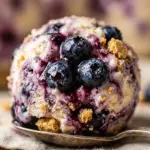 Blueberry Cheesecake Protein Ice Cream