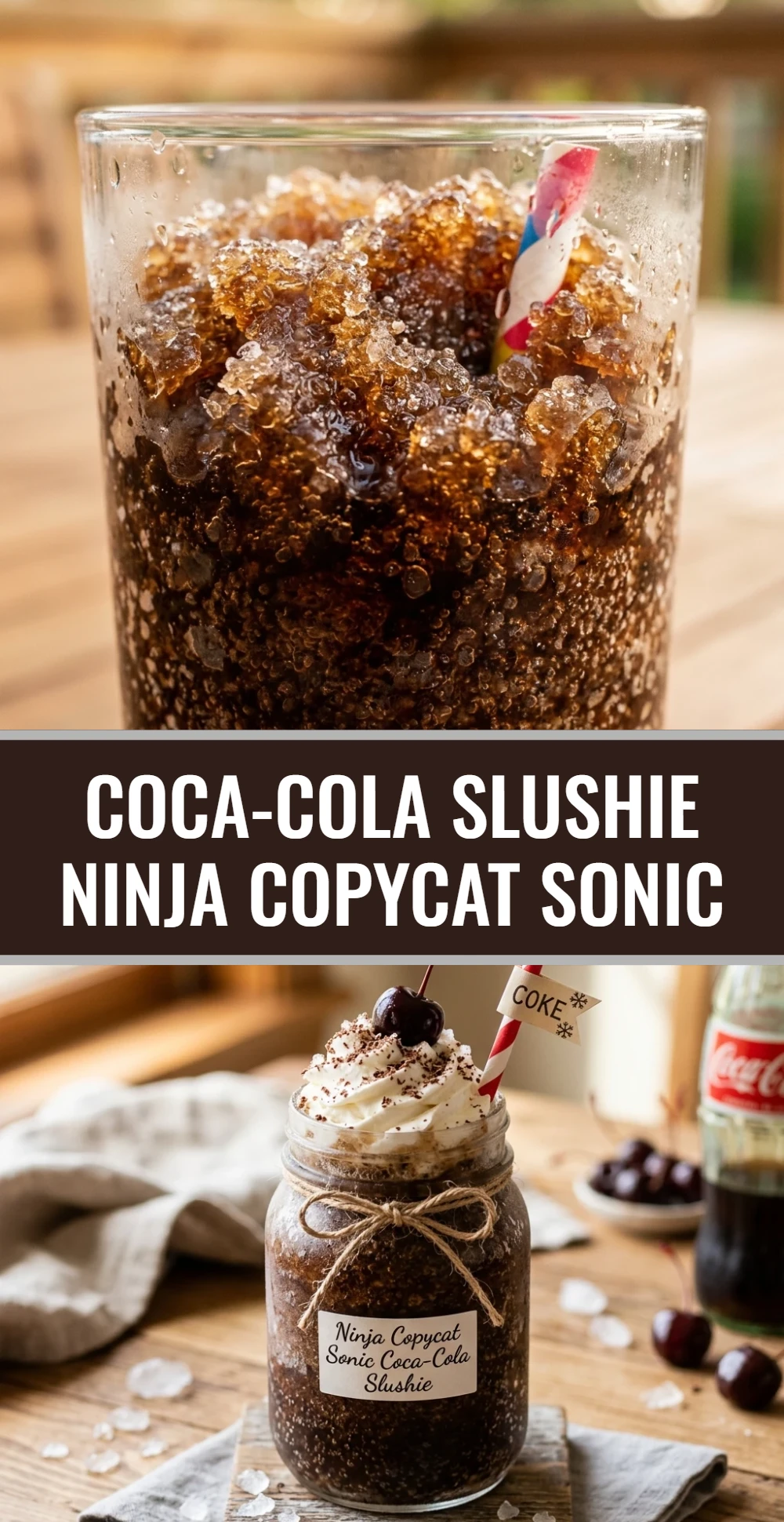 Coca-Cola Slushie Ninja Copycat Sonic