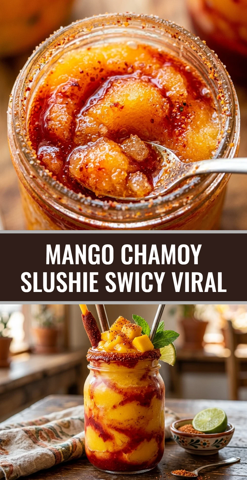 Mango Chamoy Slushie Swicy Viral
