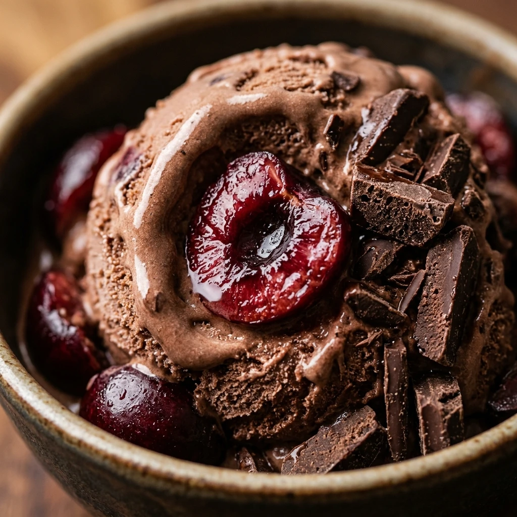 Protein Cherry Garcia Ice Cream Ninja Creami