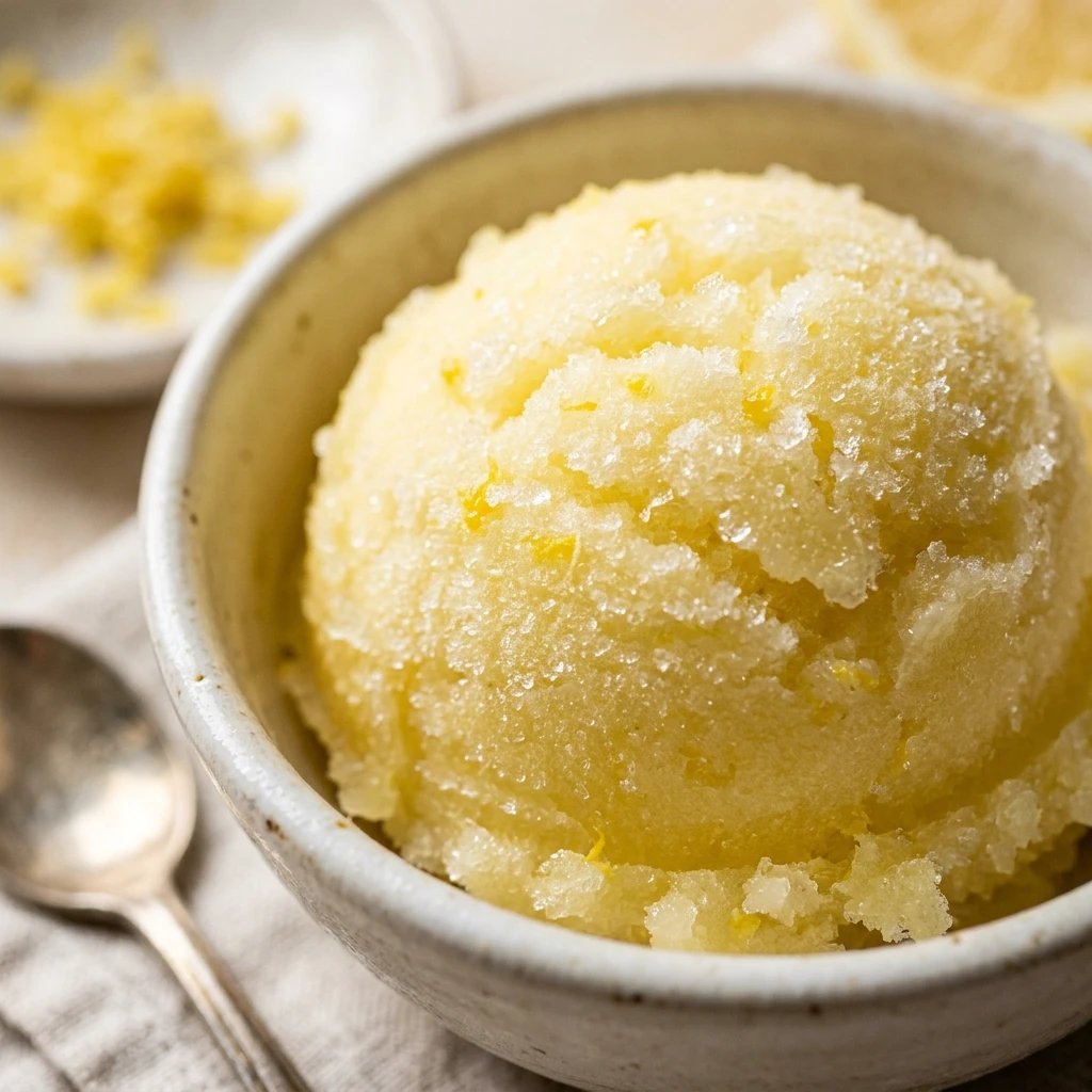 Protein Frozen Lemonade Sorbet Ninja Creami