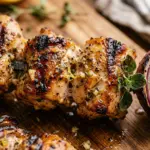 Woodfire Lemon Garlic Chicken Kabobs