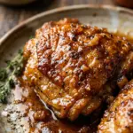 Air Fryer Apple Cider Glazed Chicken