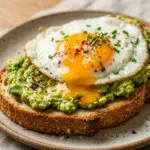 Air Fryer Avocado Toast with Egg