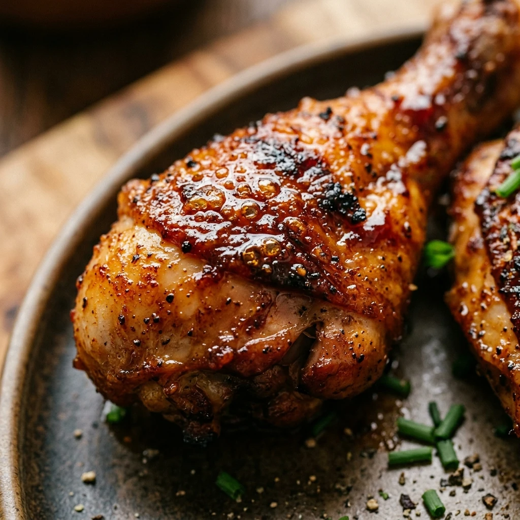 Air Fryer BBQ Chicken Drumsticks