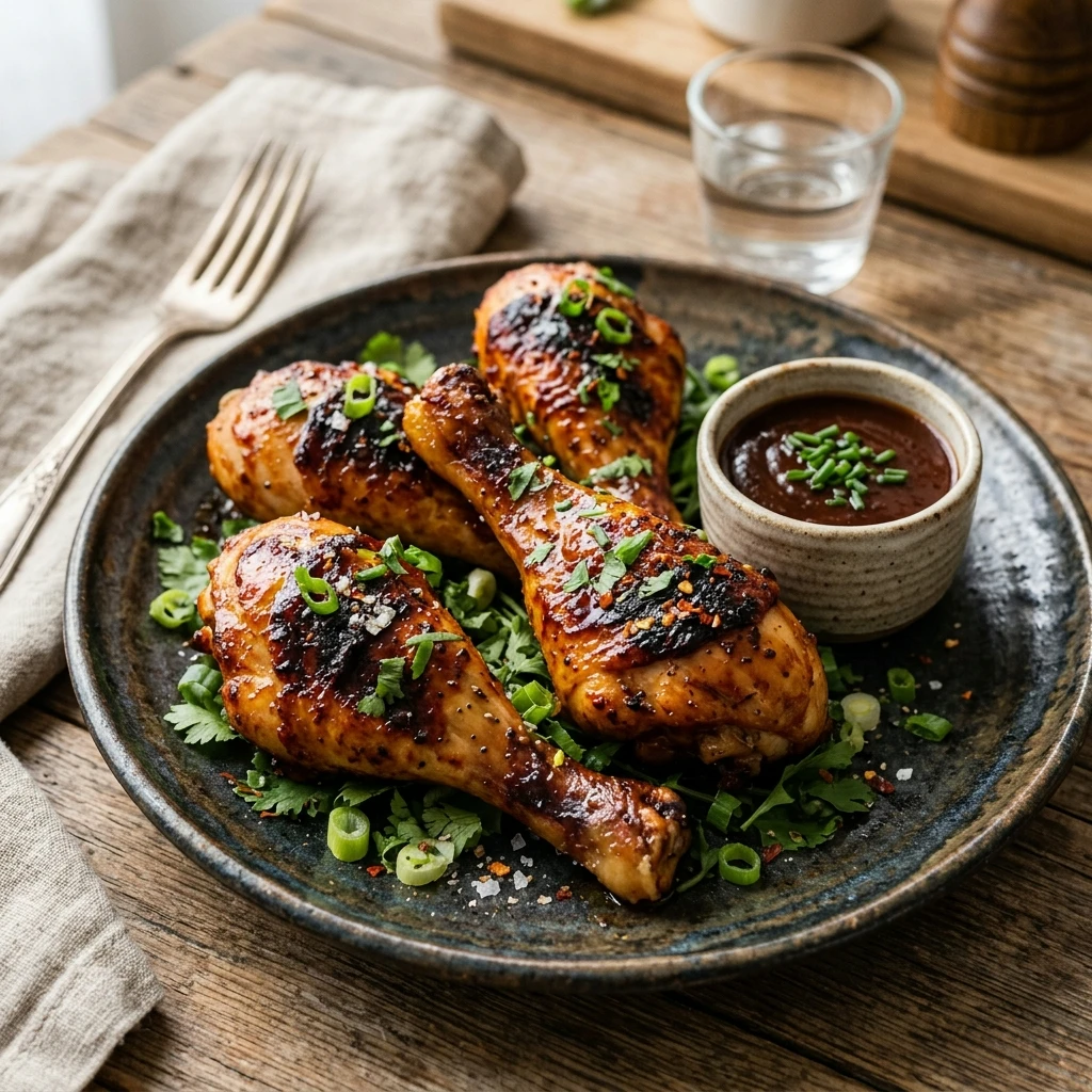 Air Fryer BBQ Chicken Drumsticks
