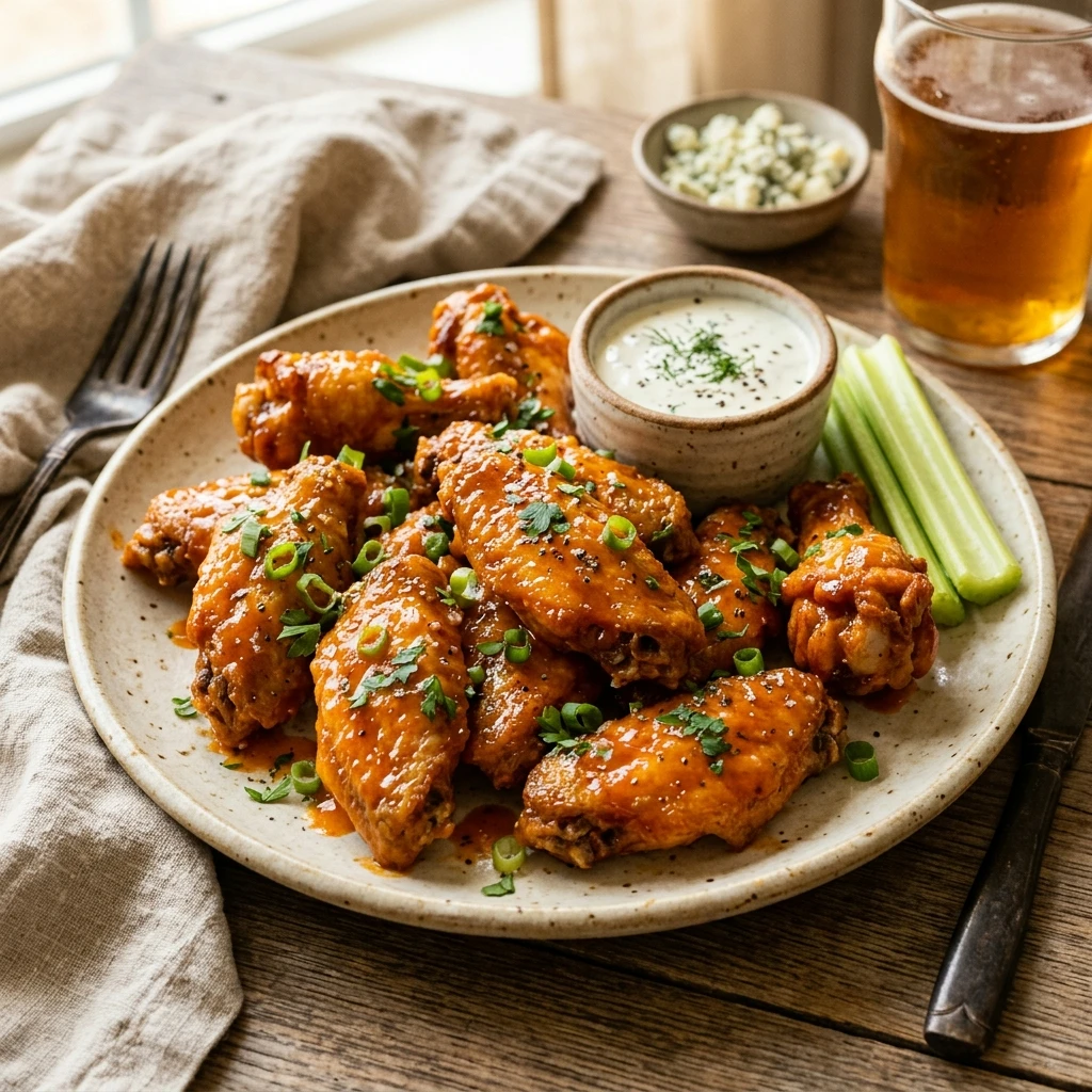 Air Fryer Buffalo Chicken Wings