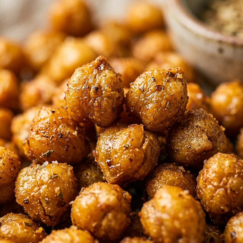 Air Fryer Chickpea Snack Healthy